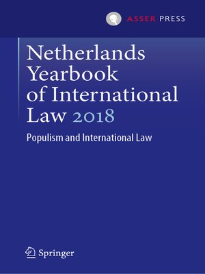 cover image of Netherlands Yearbook of International Law 2018